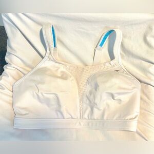 *EUC* CHAMPION Full Figure Sports Bra - High Impact-Comfort -White- Wmns Sz 38DD